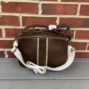 Madewell The Large Transport Camera Bag - Suede Inset Edition